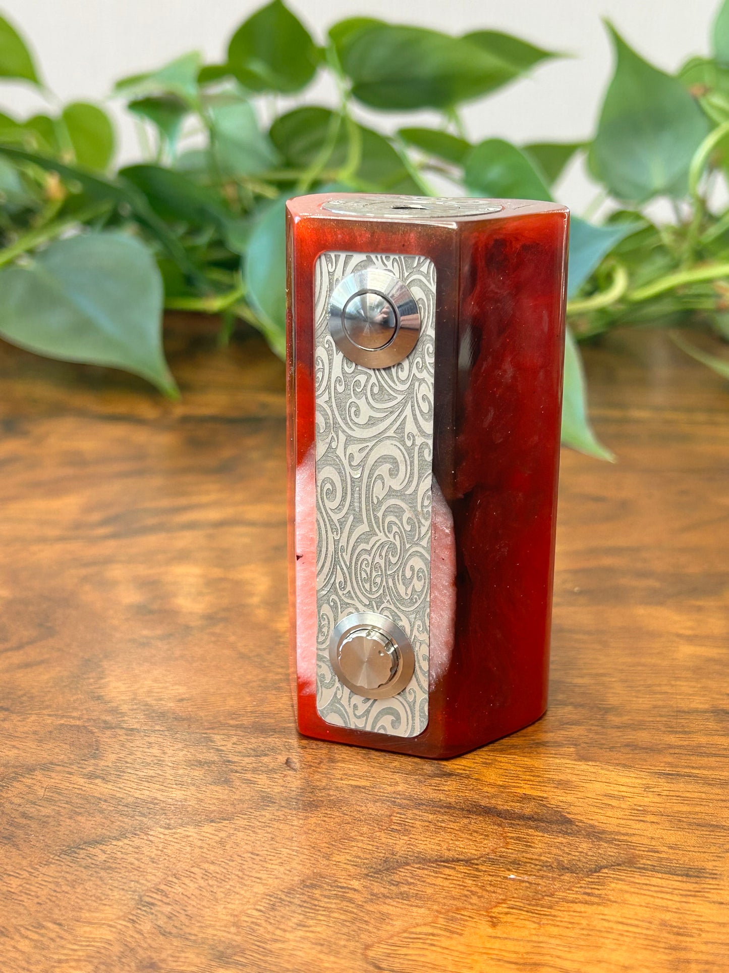 Twin 18650 PWN series mod engraved