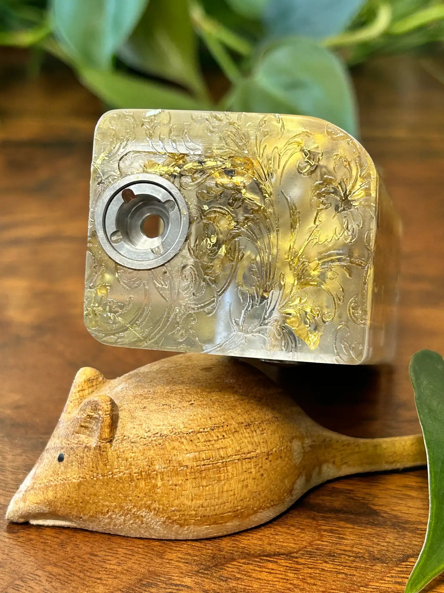 Dna75c single 18650 battery Regulated Boro gold edition bespoke mod - Vapesmarter.org