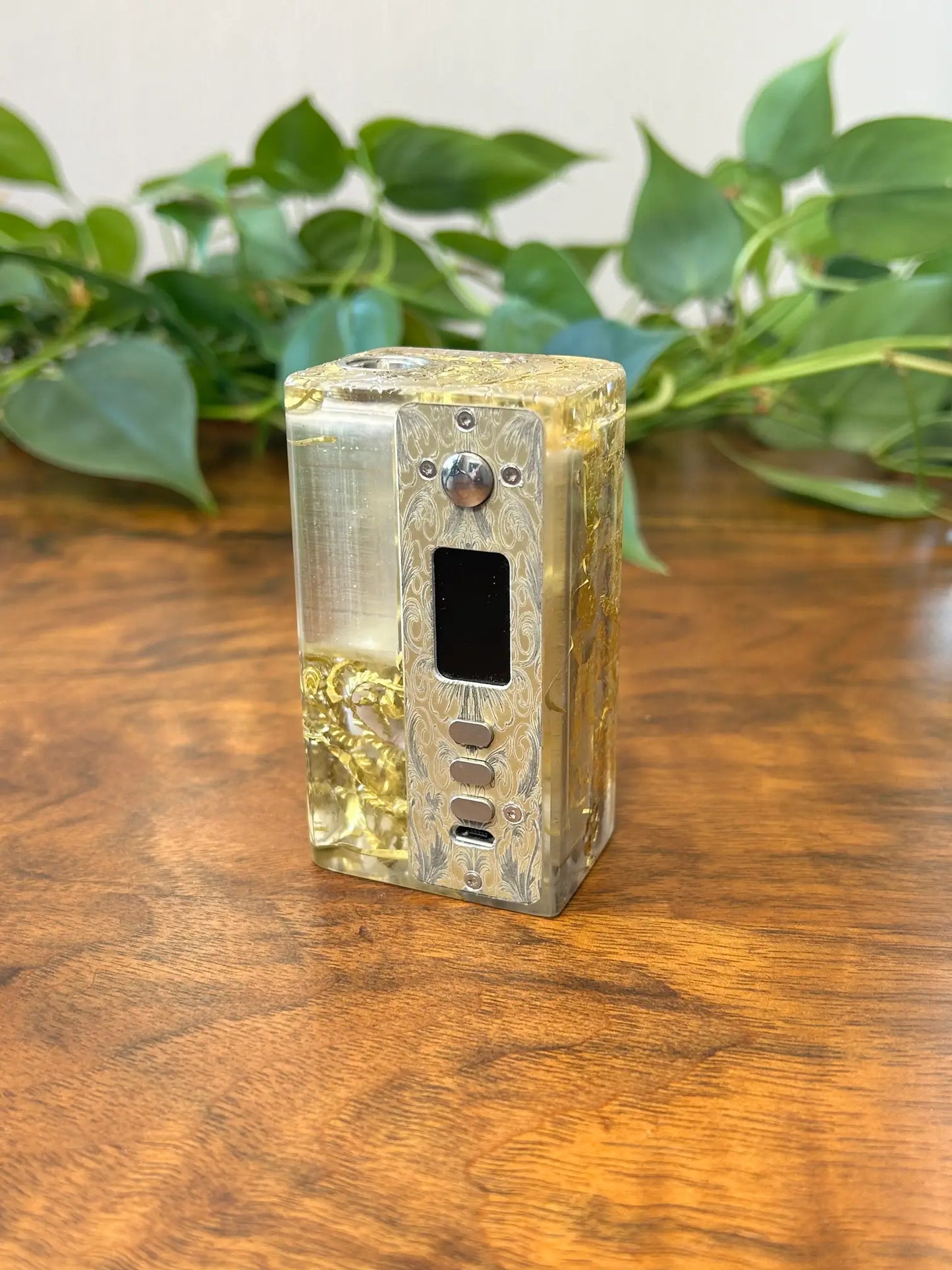 Dna75c single 18650 battery Regulated Boro gold edition bespoke mod - Vapesmarter.org