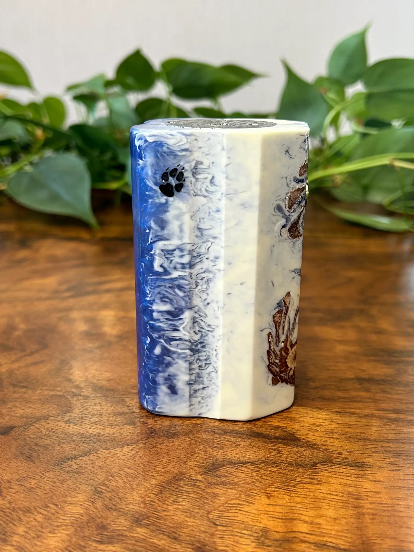 Quad 18650 series wired stabwood hybrid mosfet Mechanical Mod 40mm tank fitment - Vapesmarter.org