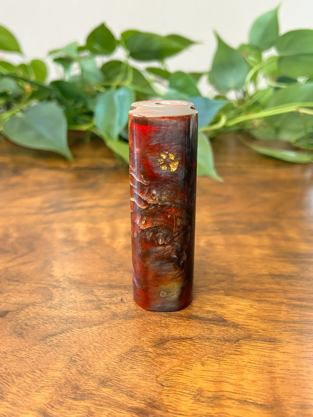 Single 18650 Squonker stabwood hybrid switched Mech Clickfet mod - Vapesmarter.org