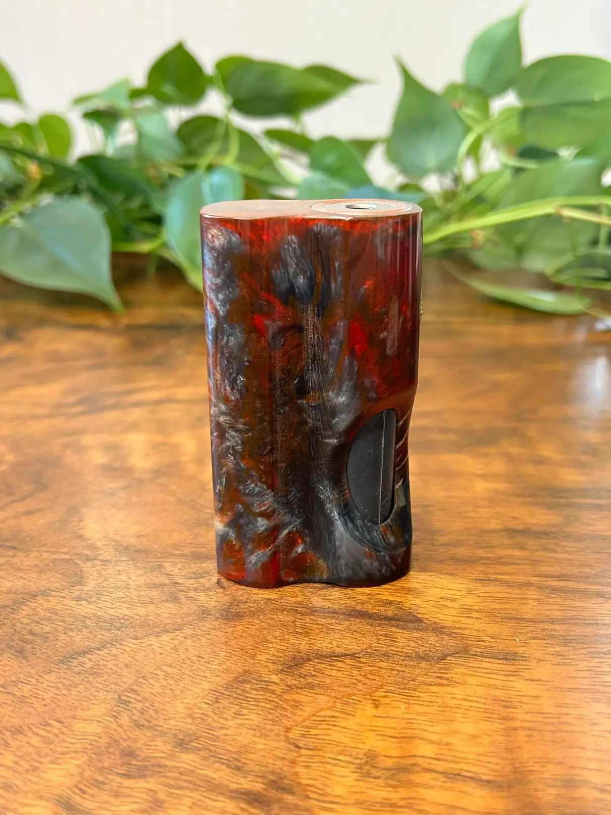 Single 18650 Squonker stabwood hybrid switched Mech Clickfet mod - Vapesmarter.org