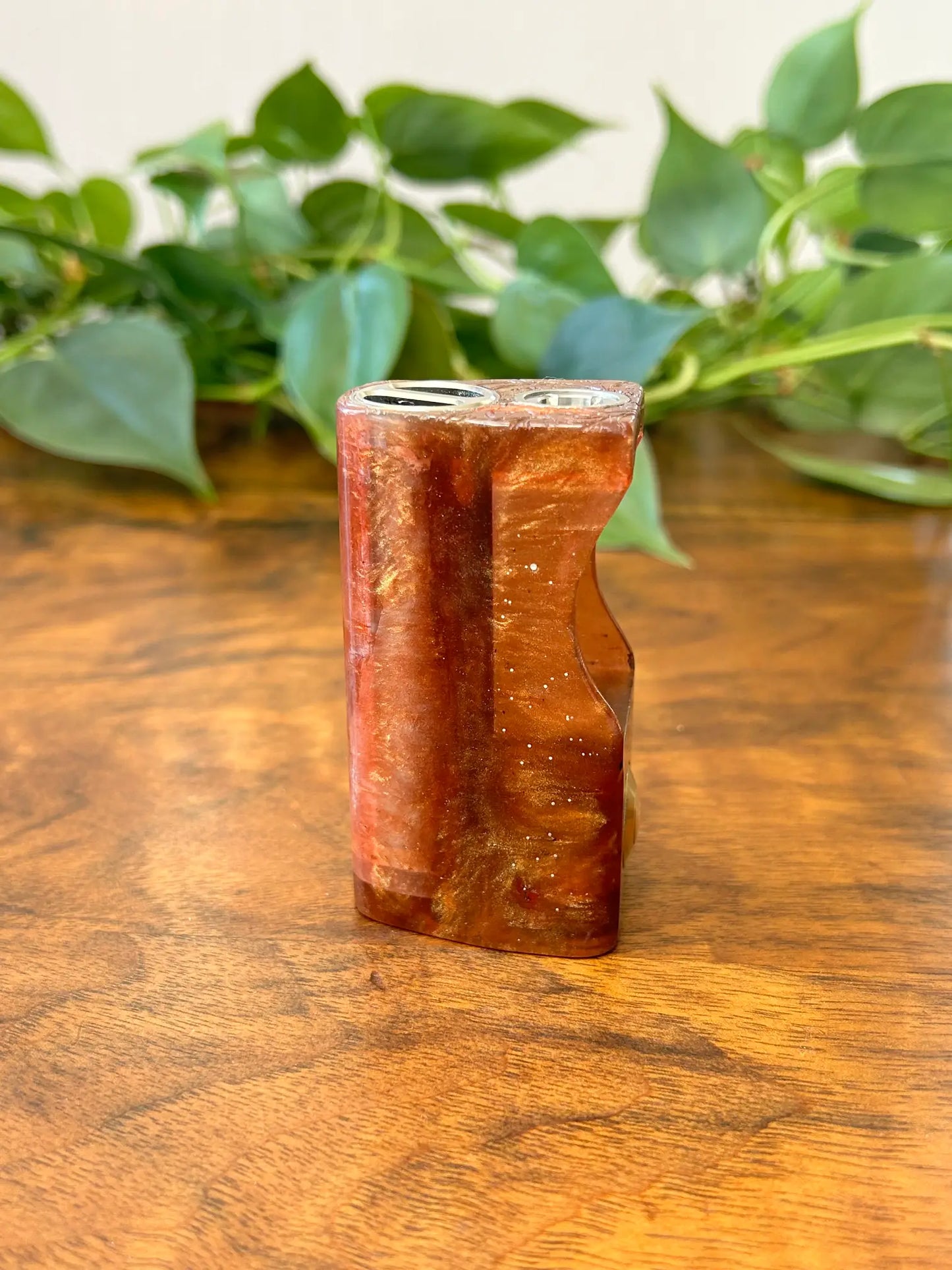 Switched Mechanical clickfet 18650 battery stabwood hybrid boro mod - Vapesmarter.org