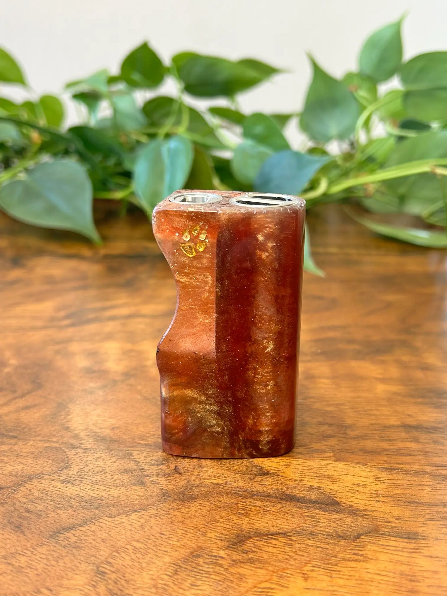 Switched Mechanical clickfet 18650 battery stabwood hybrid boro mod - Vapesmarter.org
