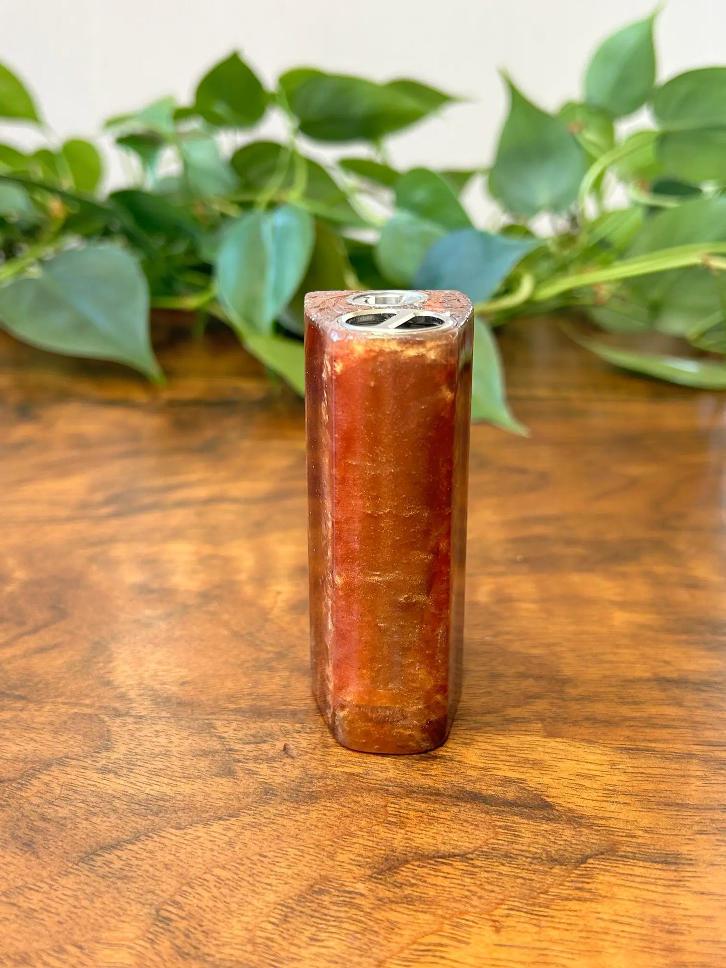 Switched Mechanical clickfet 18650 battery stabwood hybrid boro mod - Vapesmarter.org