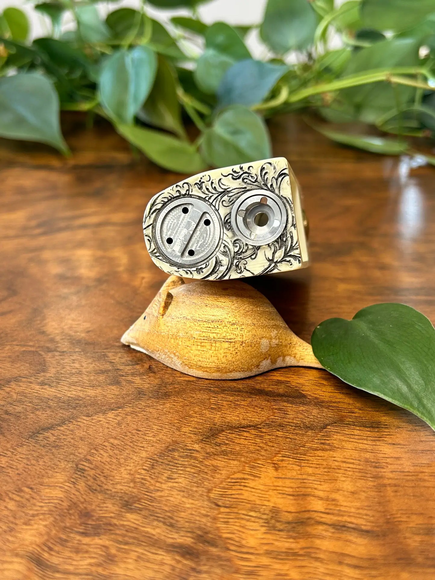 Switched Mechanical clickfet 18650 battery stabwood hybrid boro mod - Vapesmarter.org