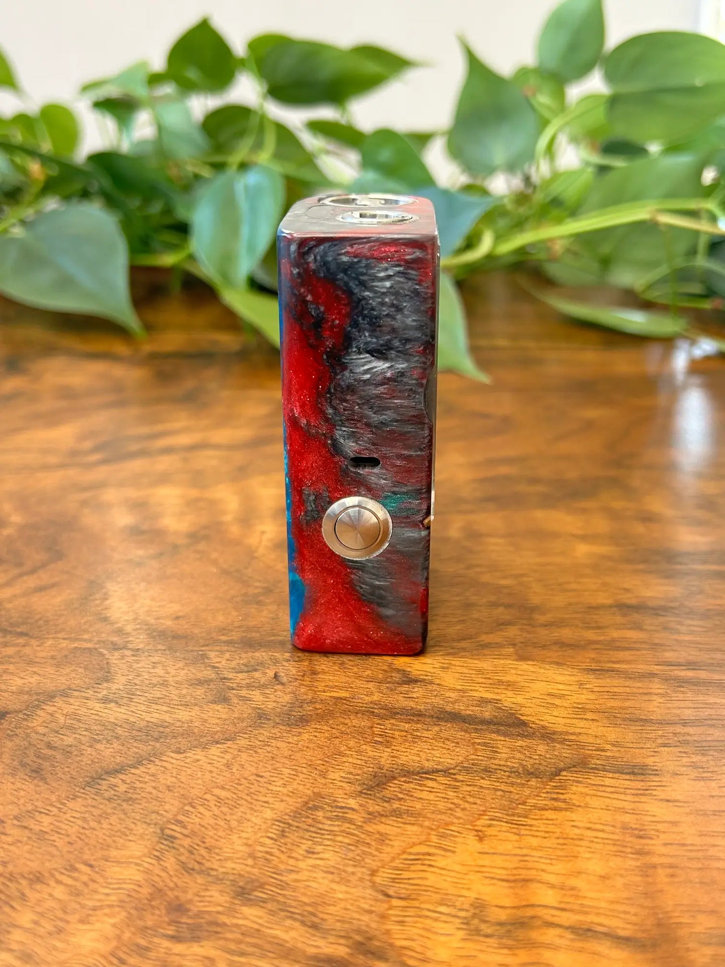 Switched Mechanical clickfet 18650 battery stabwood hybrid boro mod - Vapesmarter.org