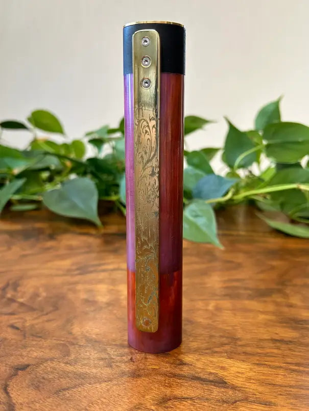 Side Fire Twin Stacked 21700 Battery mechanical mod 30mm tank fitment - Vapesmarter.org