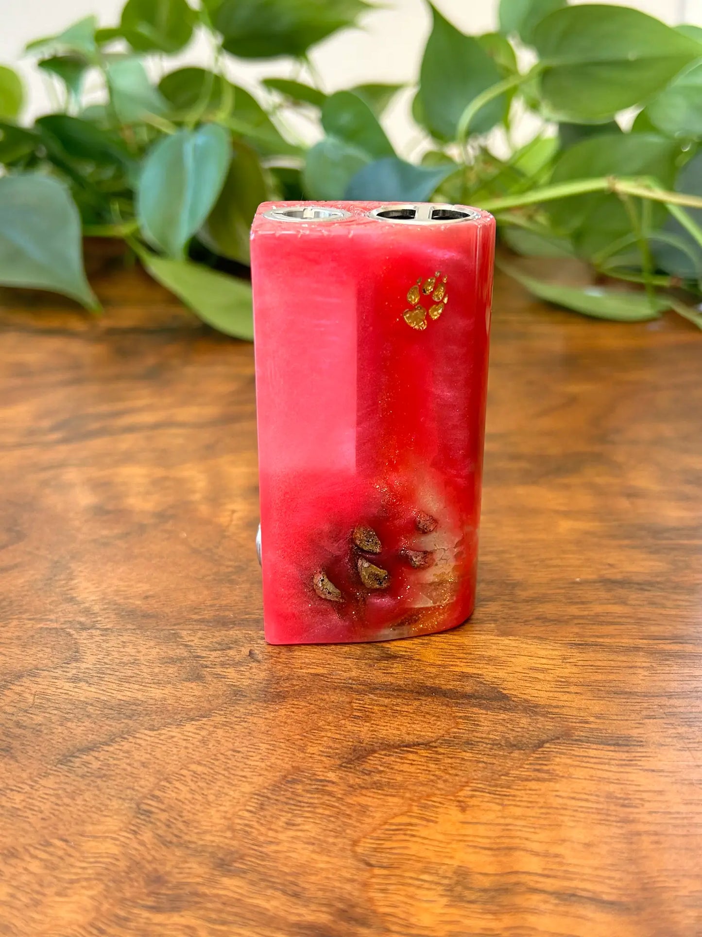 Switched Mechanical clickfet 18650 battery stabwood hybrid boro mod - Vapesmarter.org