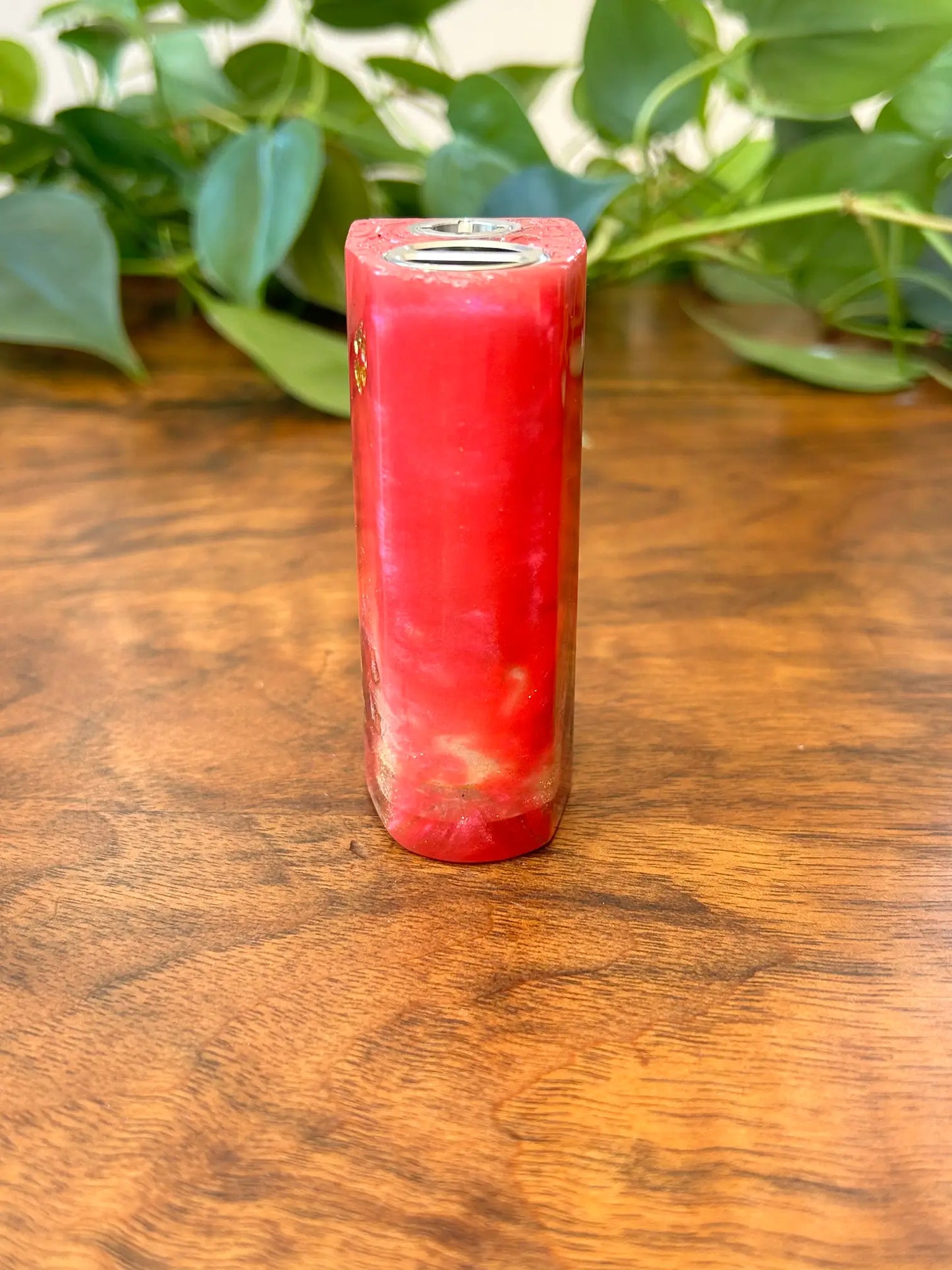Switched Mechanical clickfet 18650 battery stabwood hybrid boro mod - Vapesmarter.org