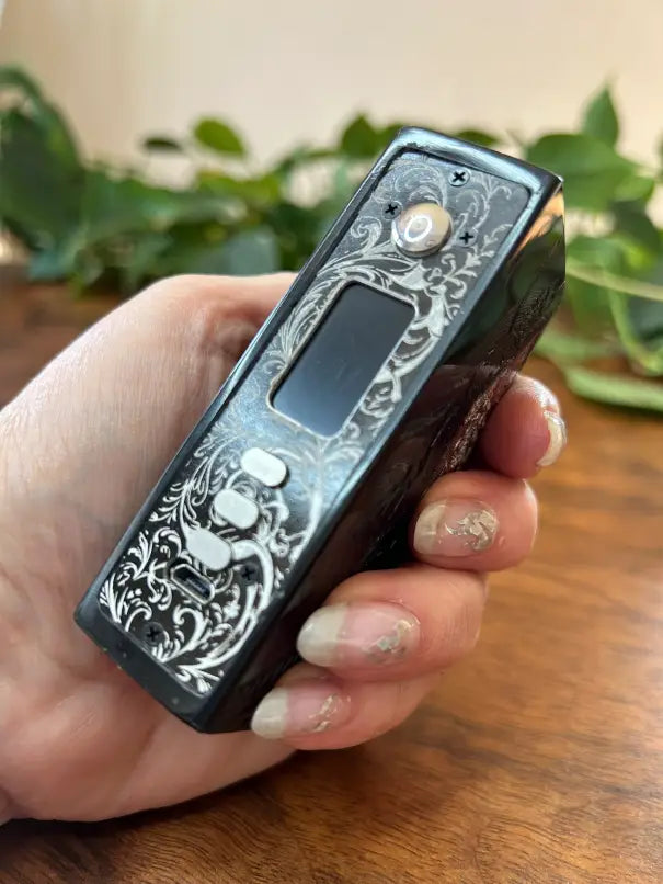 Evolv Dna75c single 18650 battery stabwood hybrid mod - Vapesmarter.org