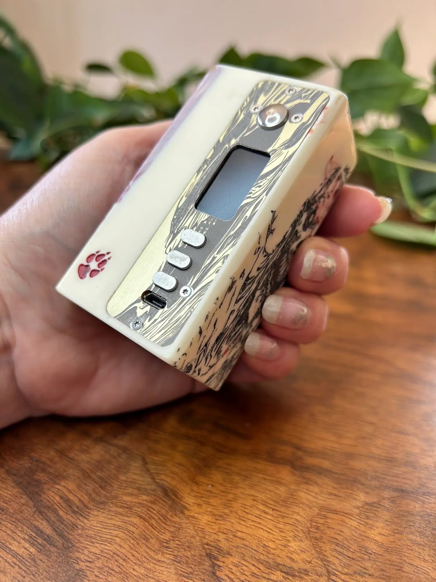 Dna75c single 18650 battery Regulated Boro zombie edition bespoke mod - Vapesmarter.org