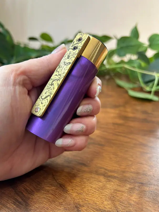 Side Fire single 21700 Battery mechanical mod 28mm tank fitment - Vapesmarter.org