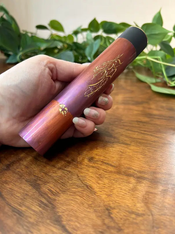 Side Fire Twin Stacked 21700 Battery mechanical mod 30mm tank fitment - Vapesmarter.org