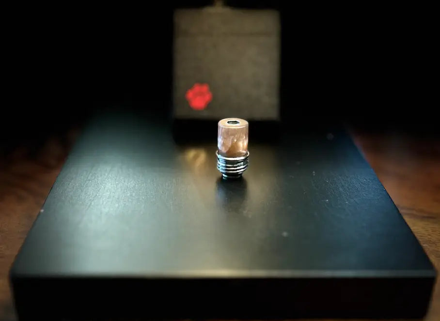 combined Boro drip tip with original billet box thread hybrid tips - Vapesmarter.org