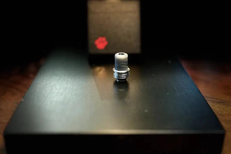 combined Boro drip tip with original billet box thread hybrid tips - Vapesmarter.org