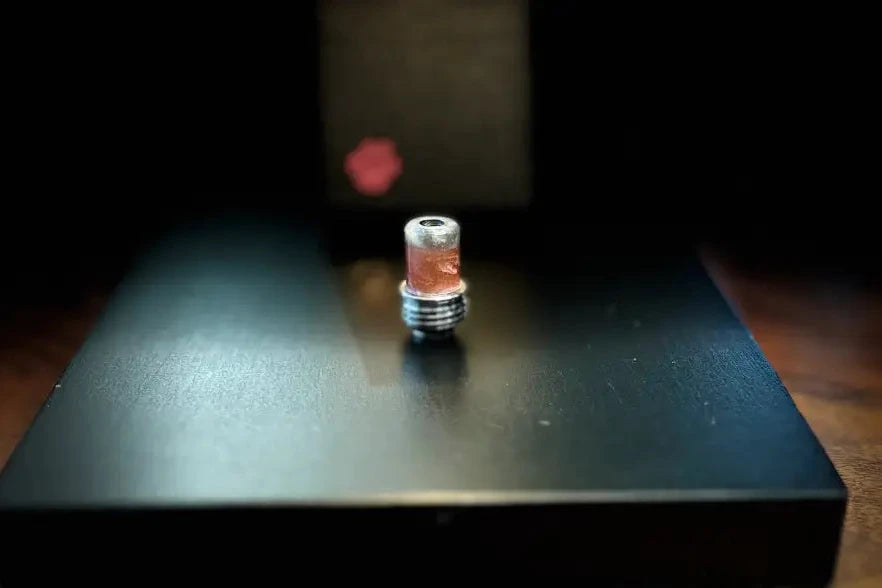 combined Boro drip tip with original billet box thread hybrid tips - Vapesmarter.org