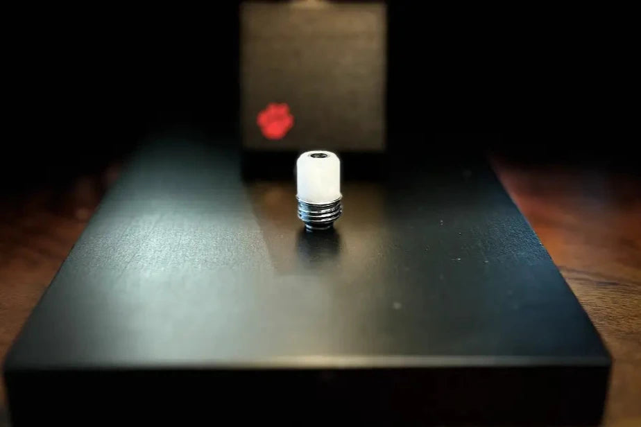 combined Boro drip tip with original billet box thread hybrid tips - Vapesmarter.org