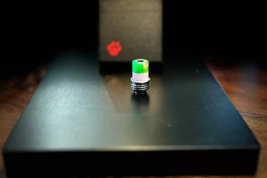 combined Boro drip tip with original billet box thread hybrid tips - Vapesmarter.org