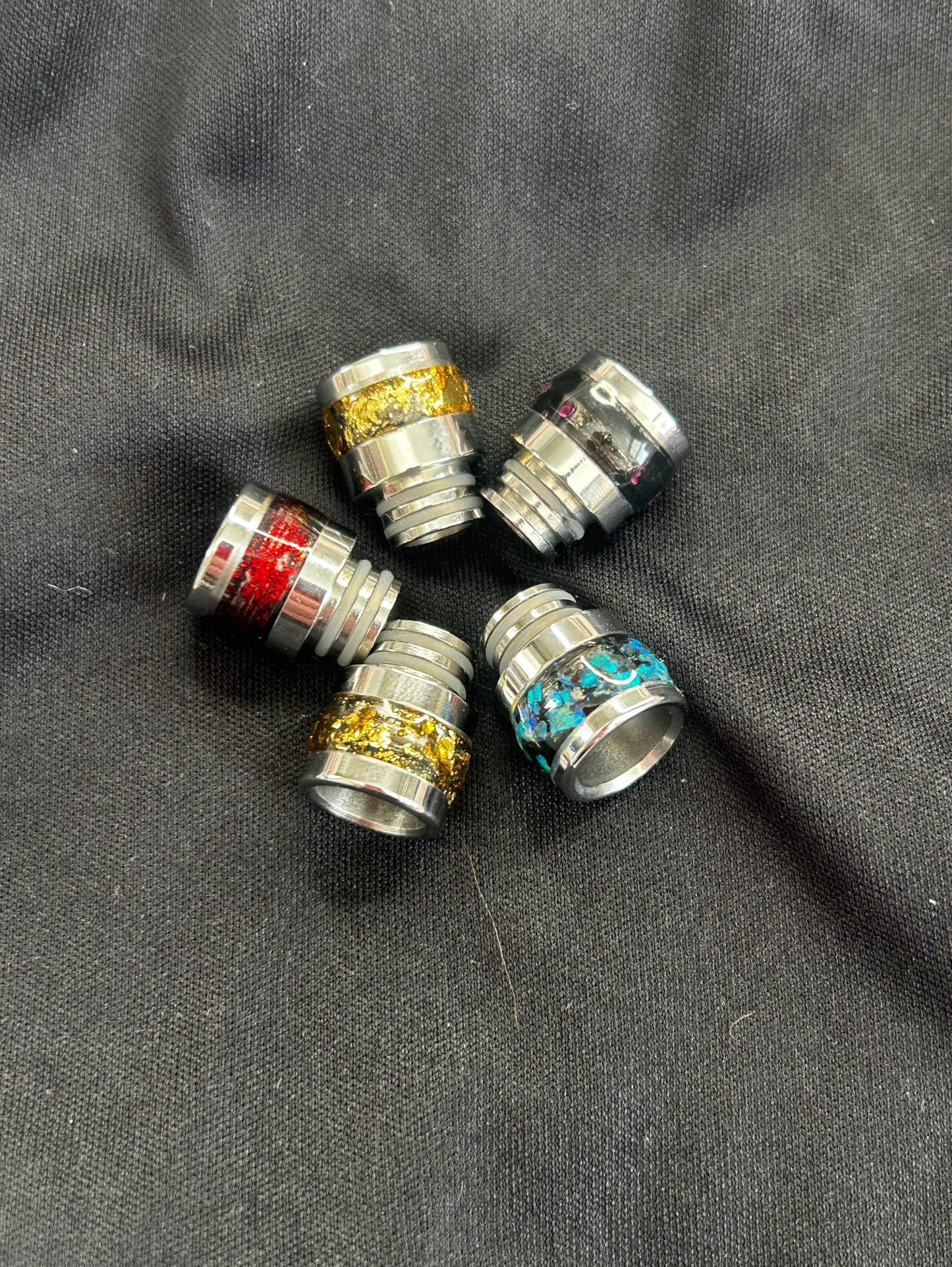 510 short driptip hand turned hand polished hybrid tip opal insert