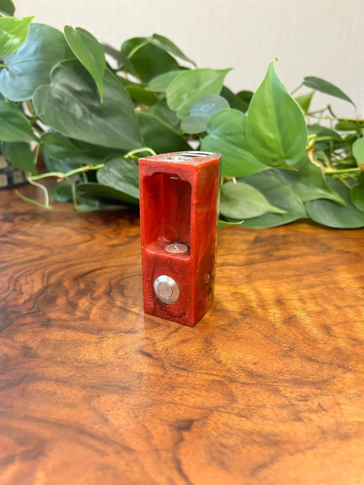 Switched Mechanical clickfet 18650 battery stabwood hybrid boro mod - Vapesmarter.org