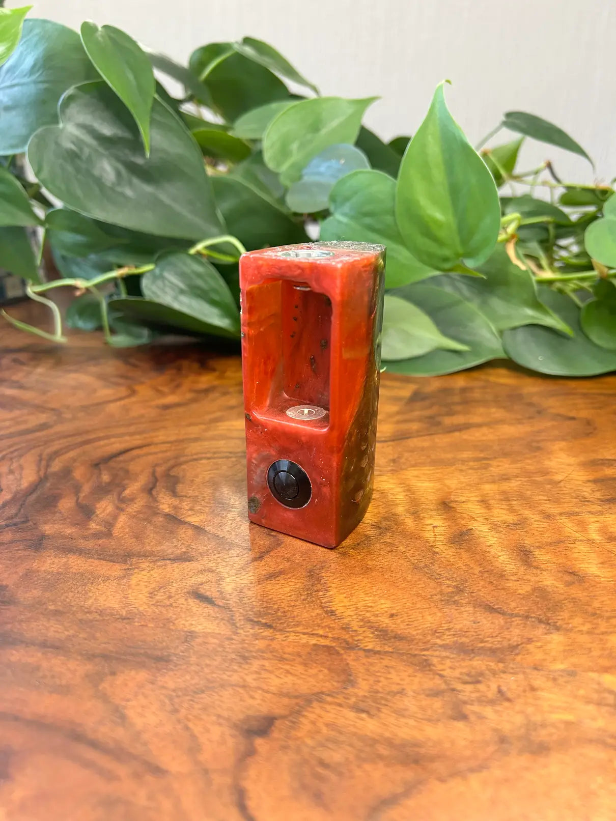 Switched Mechanical clickfet 18650 battery stabwood hybrid boro mod "S Vapesmarter.org Switched Mechanical clickfet 18650 battery stabwood hybrid boro mod "S Vapesmarter.org
