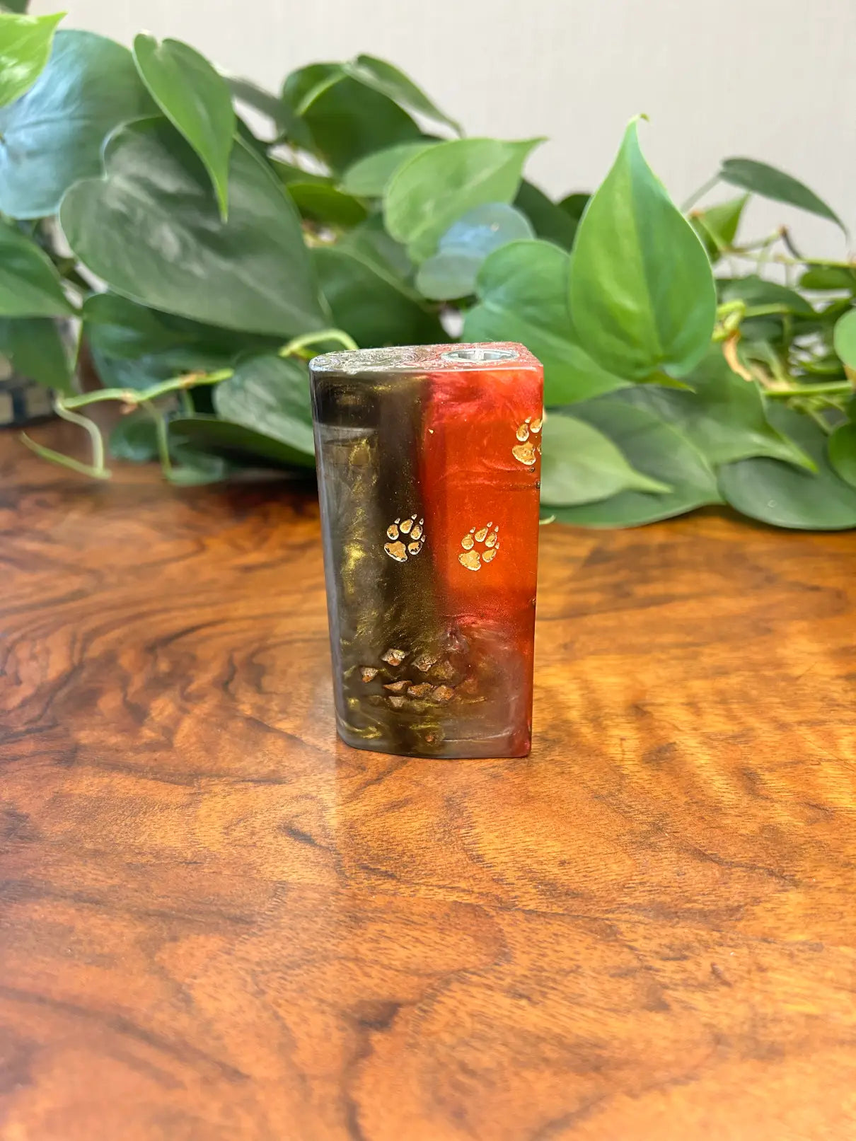 Switched Mechanical clickfet 18650 battery stabwood hybrid boro mod - Vapesmarter.org