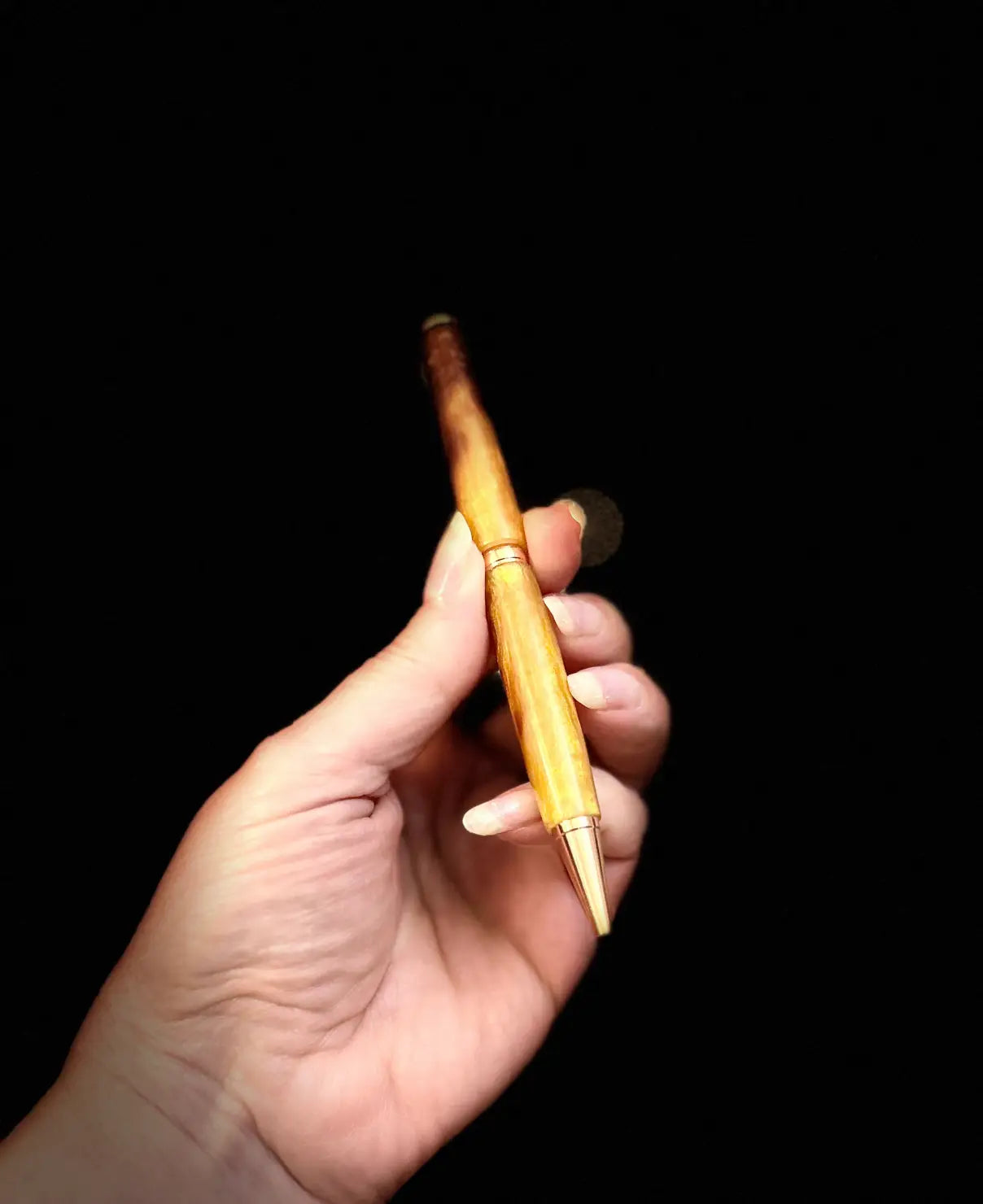 Stabwood or Pure Wood, Hand made gold silver rose gold Twist Pen - Vapesmarter.org
