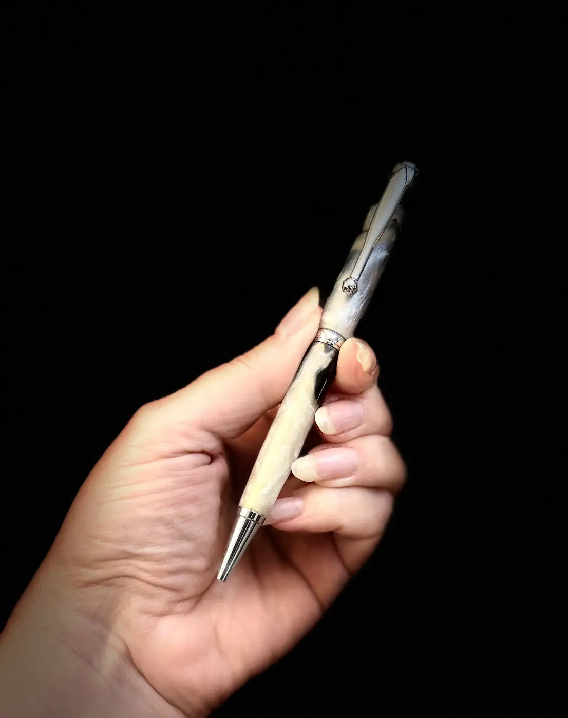 Stabwood or Pure Wood, Hand made gold silver rose gold Twist Pen - Vapesmarter.org