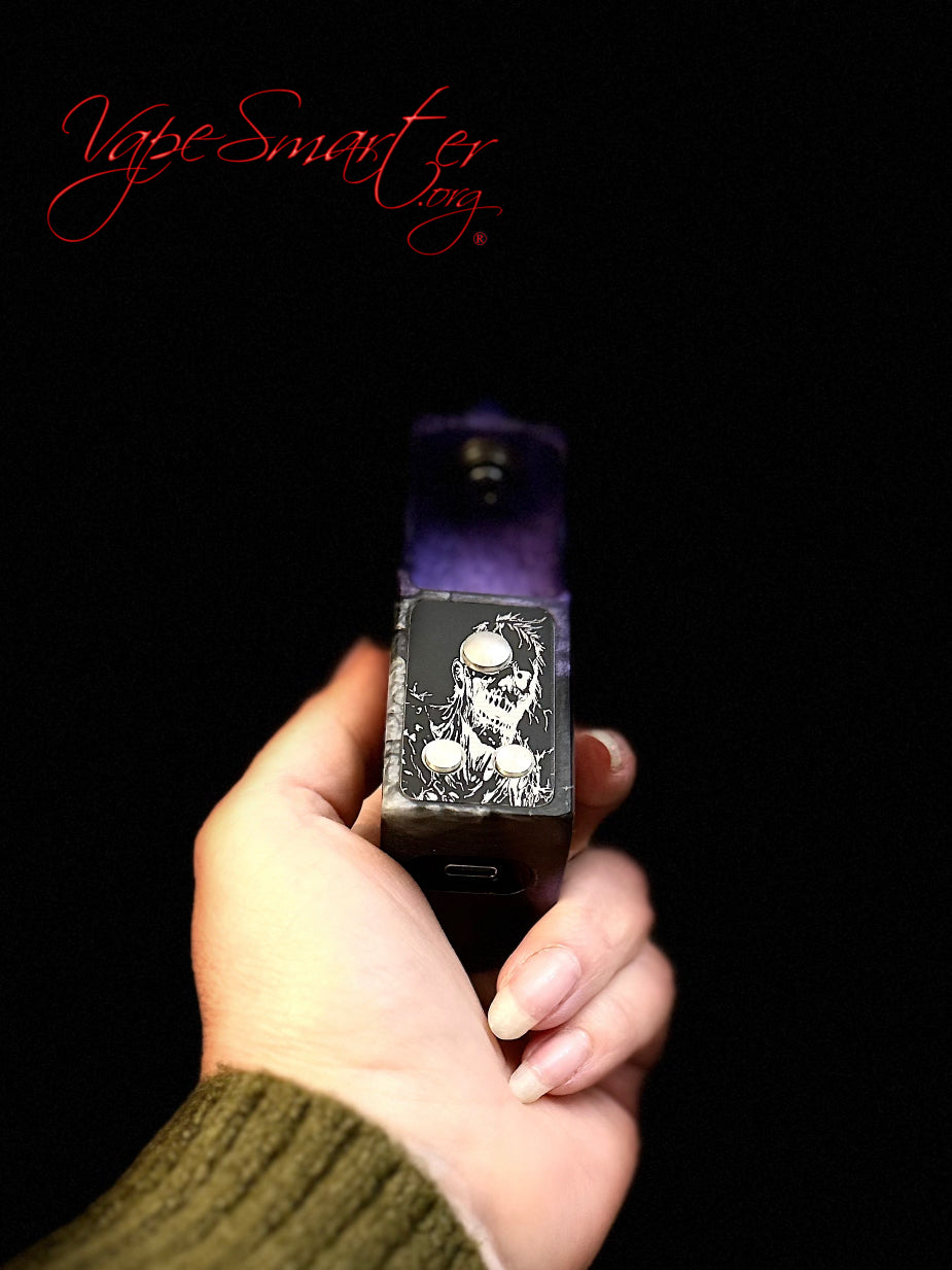 Dna60c single 18650 battery Regulated Boro with usb c engraved zombie edition - Vapesmarter.org