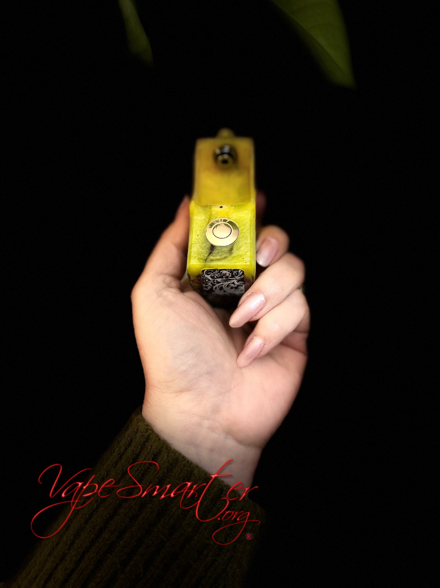 Switched Mechanical clickfet 18650 battery stabwood hybrid boro mod - Vapesmarter.org