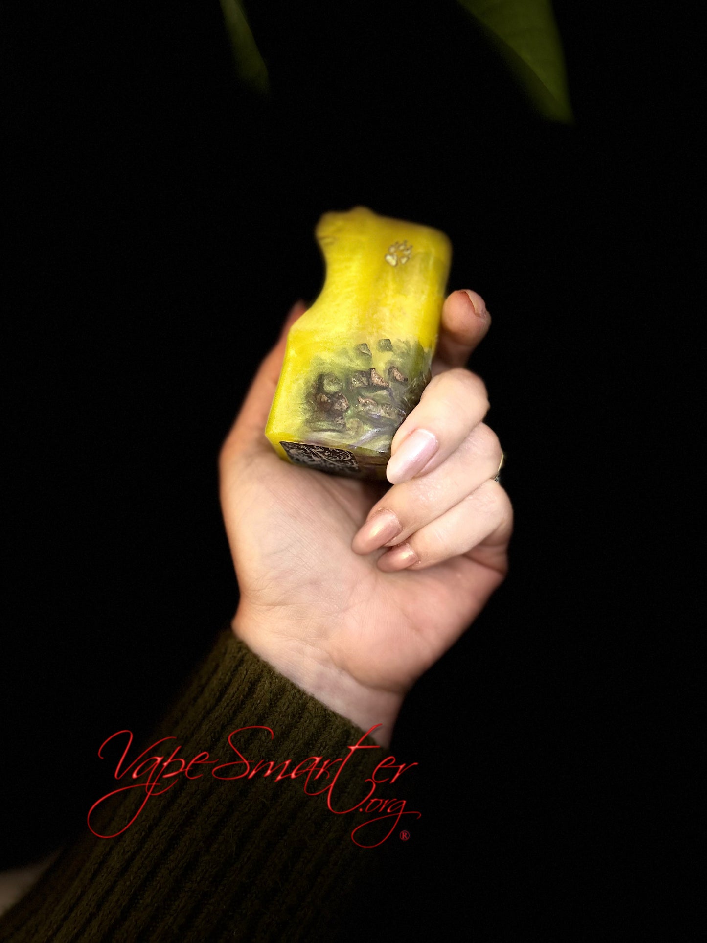 Switched Mechanical clickfet 18650 battery stabwood hybrid boro mod - Vapesmarter.org