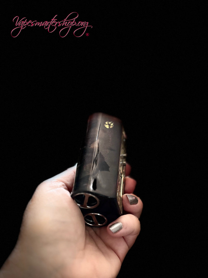 Twin 18650 PWN series digital display mod engraved design