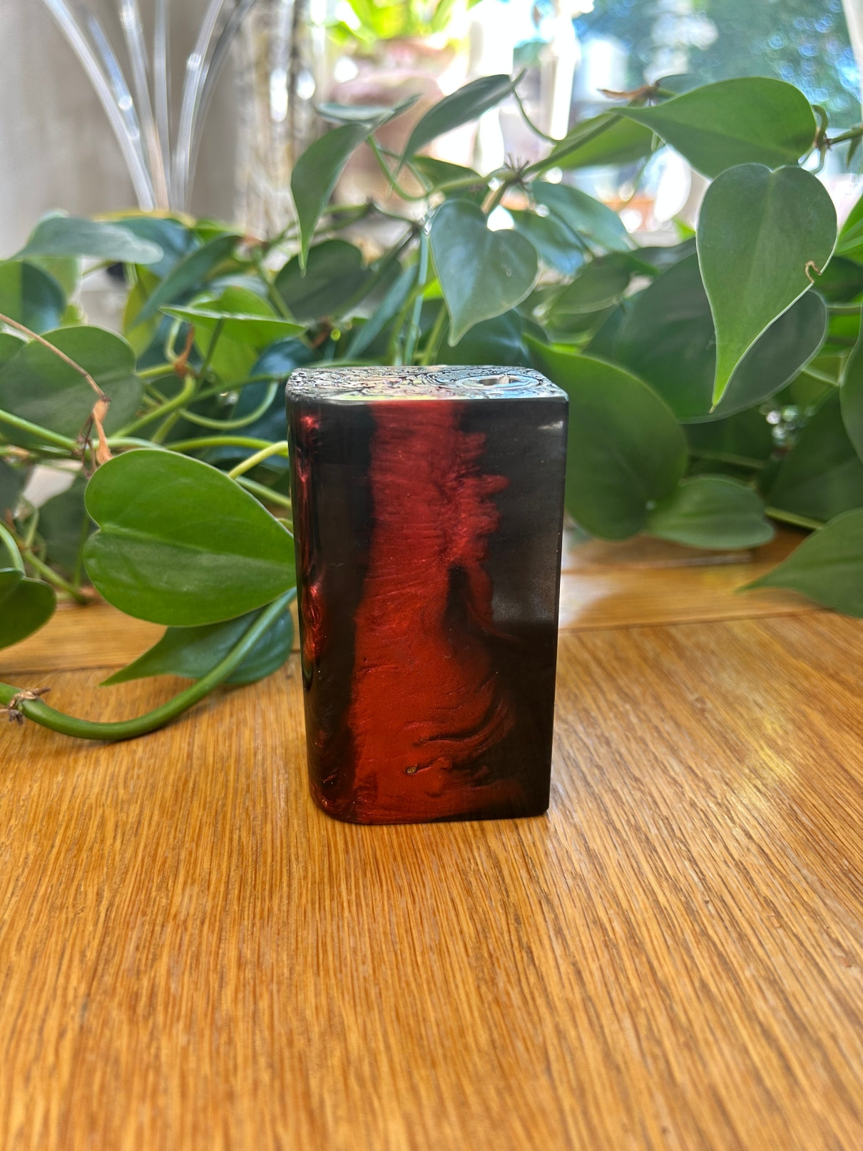 Dna 100c single 18650 battery Regulated Boro twin fire edition engraved bespoke mod