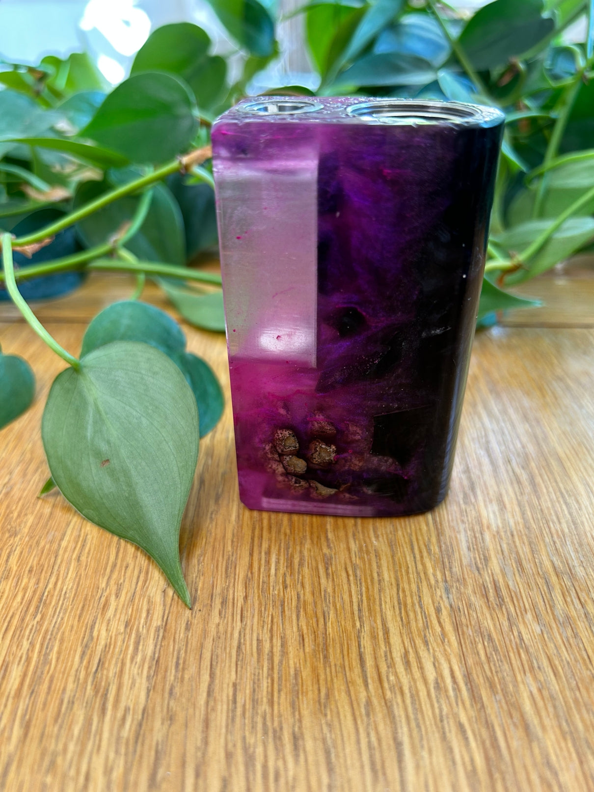 Switched Mechanical clickfet 21700 battery stabwood hybrid boro mod