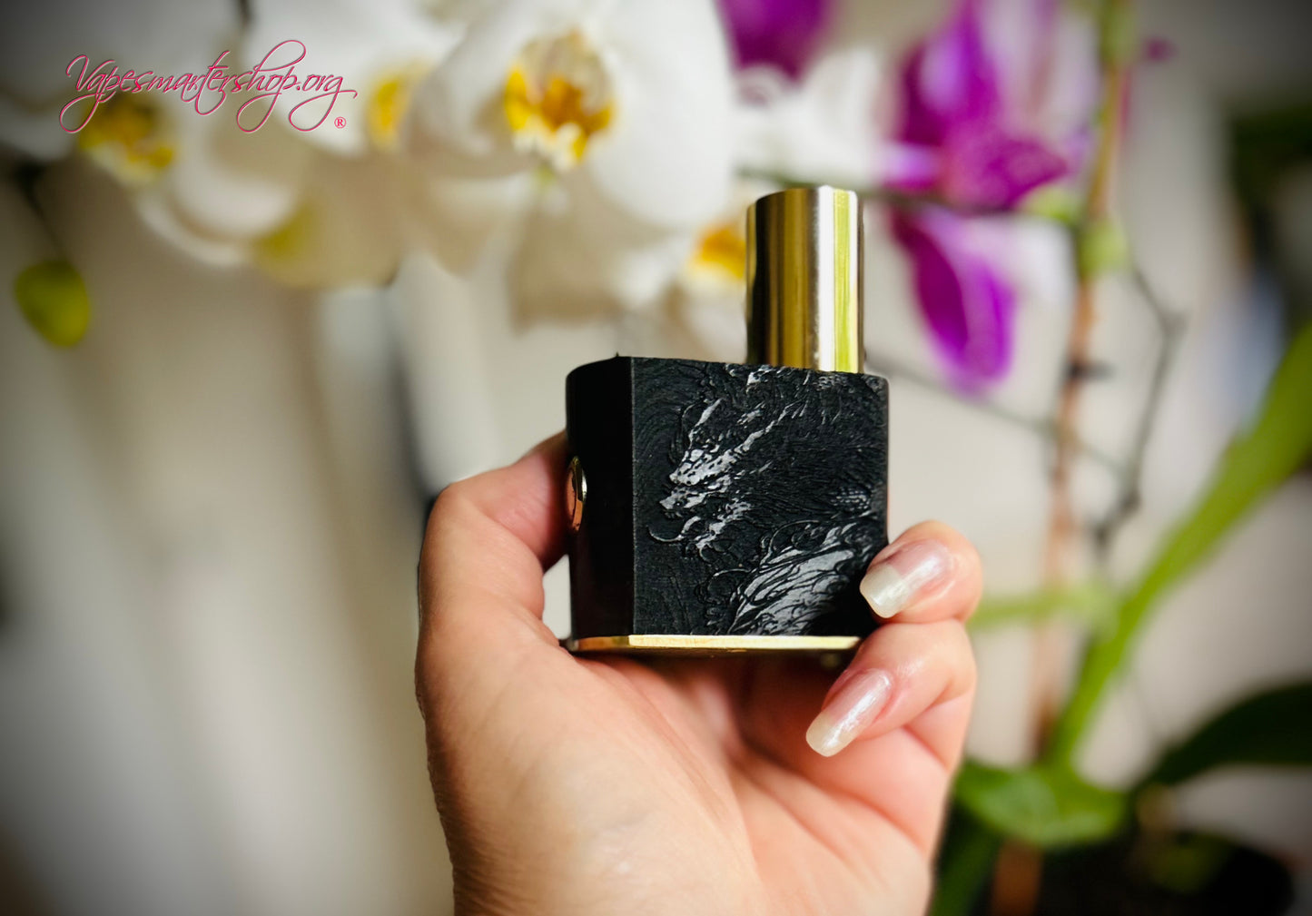single 18350 or 18650 clickfet switch mech engraved pure wood Tank