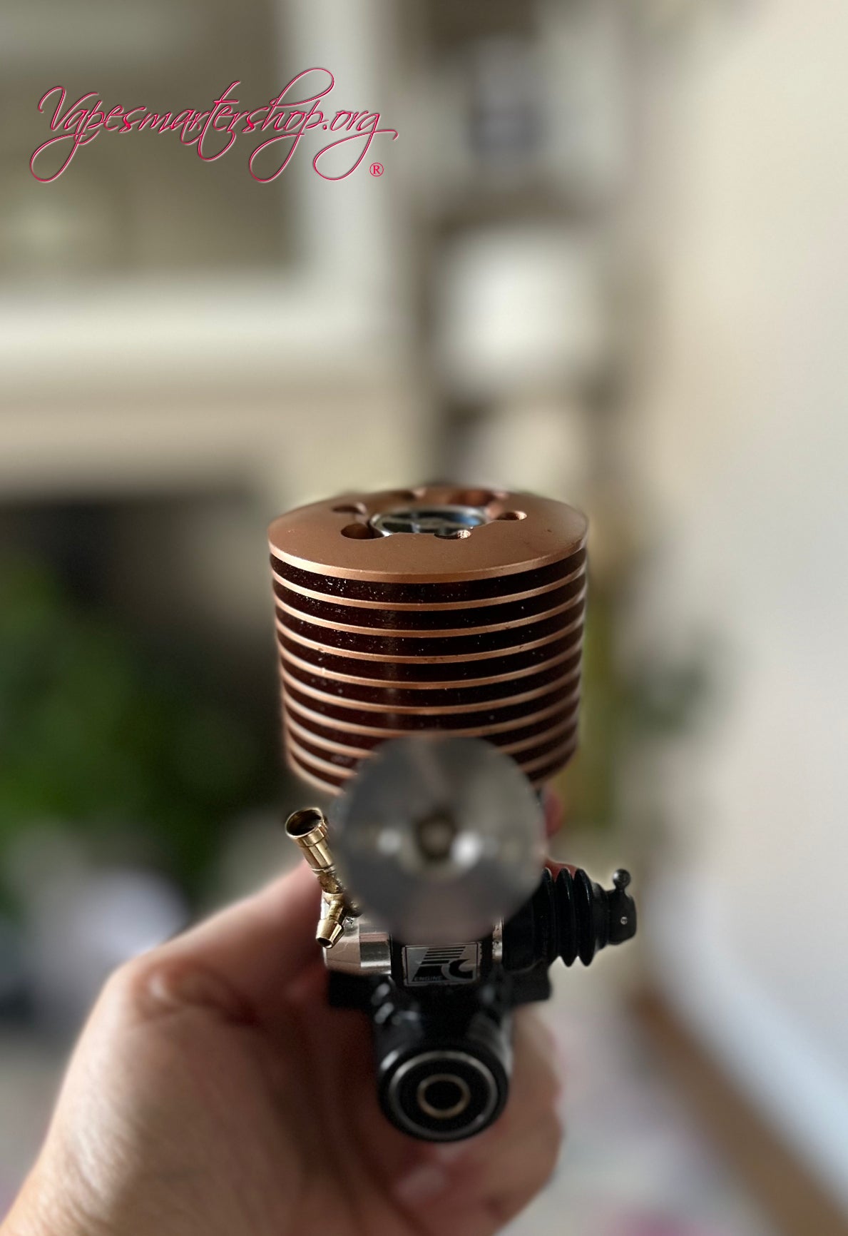 18650 Battery Nitro Engine Short stem switched mechanical clickfet e-pipe 24mm Tank Fitment (Copy)