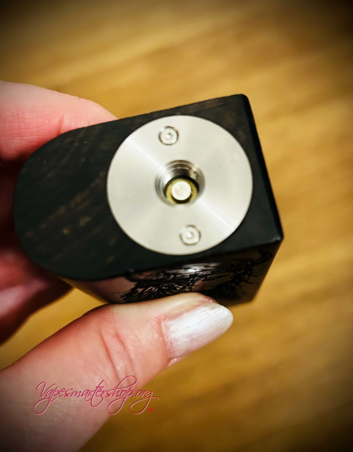 Evolv Dna75c single 18650 battery blackwood mod Viking edition