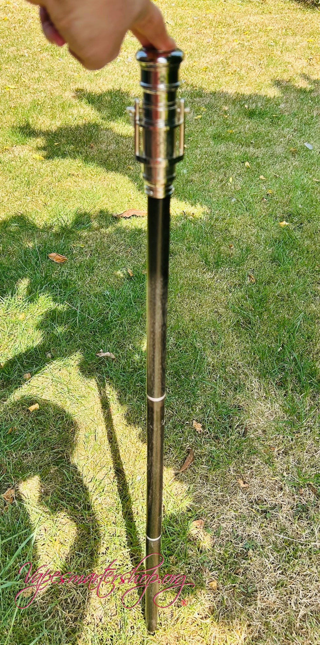 The Original 18650 battery mechanical mod walking engraved chrome