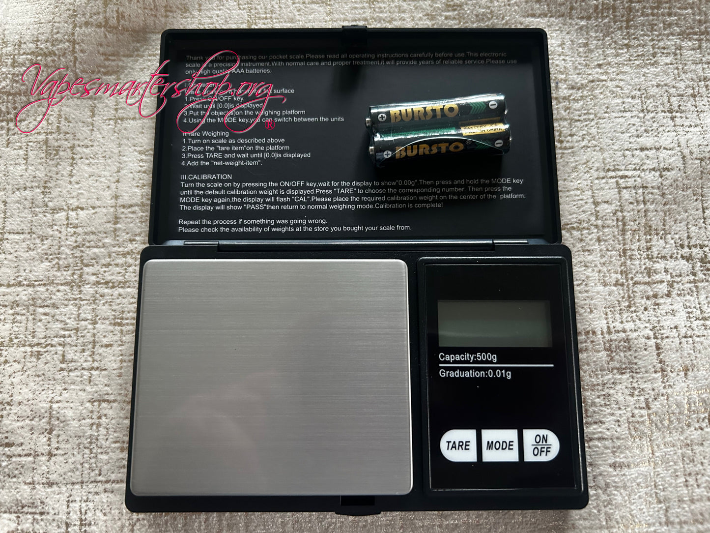 Deluxe Mixing Kit includes Beakers syringes scales whisk