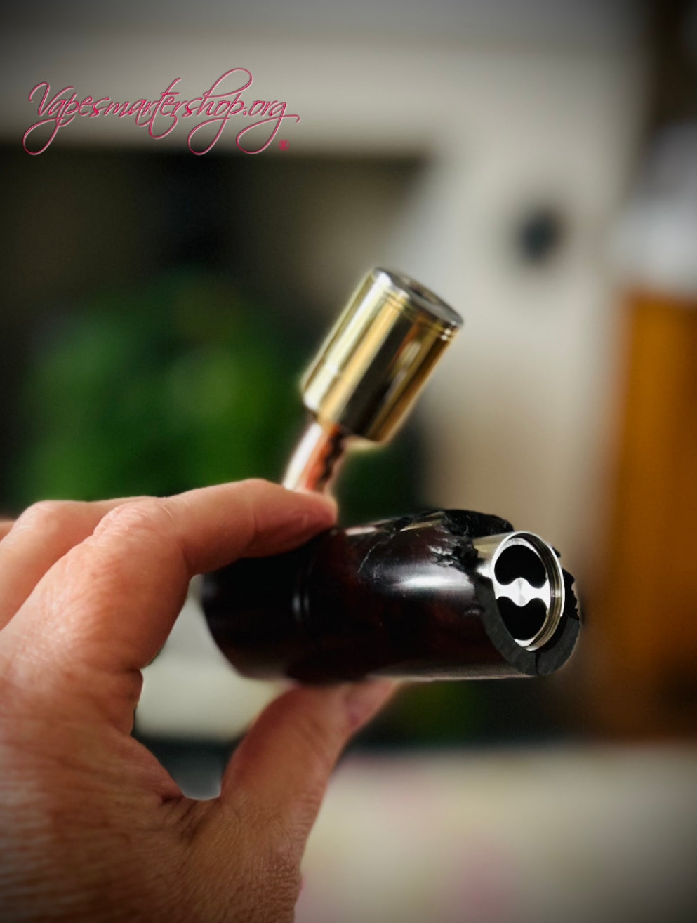 Rosewood 18350 Battery long stem switched mechanical clickfet e-pipe 22mm Tank Fitment