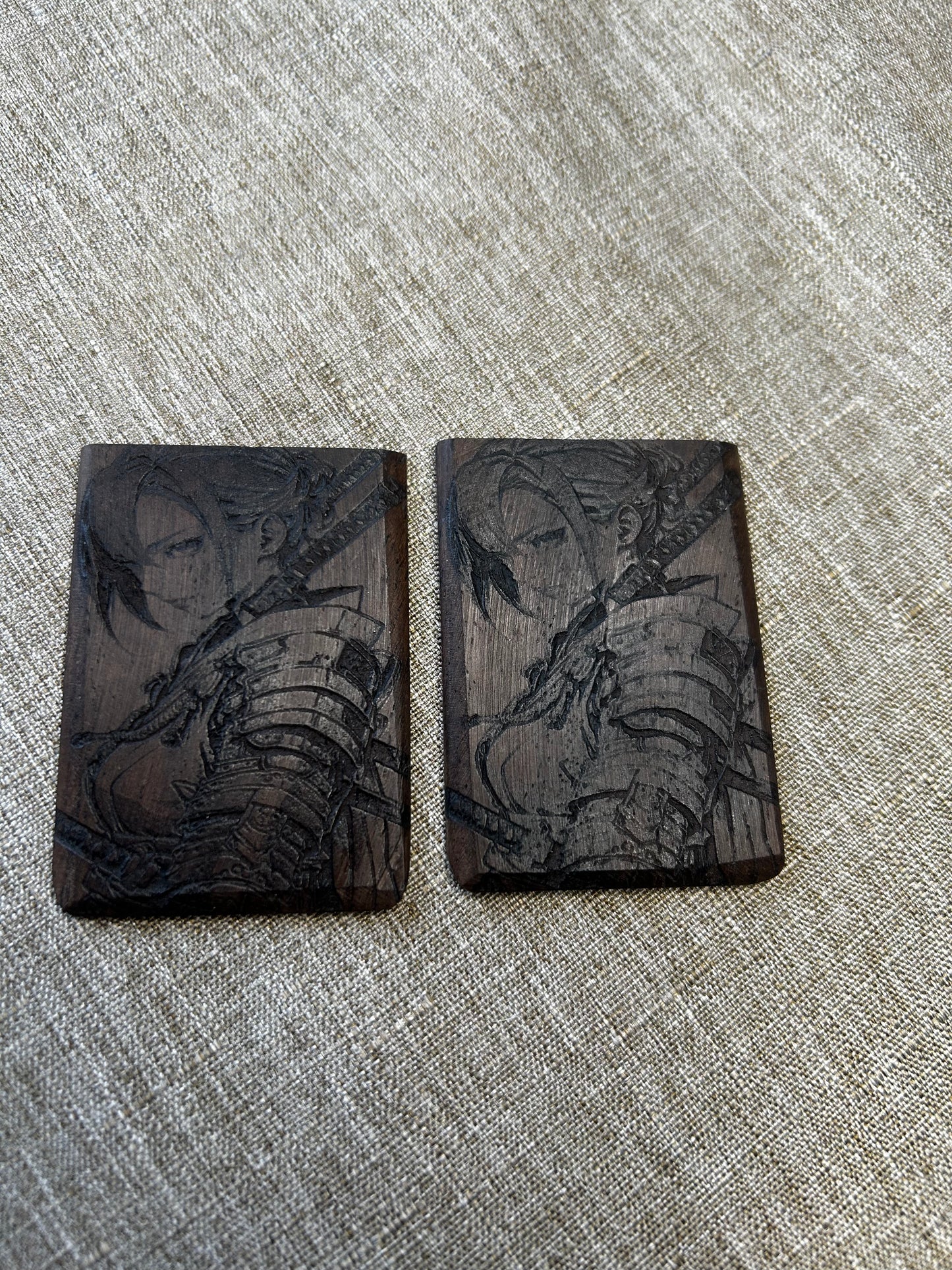Orion II pro panels in engraved Samurai