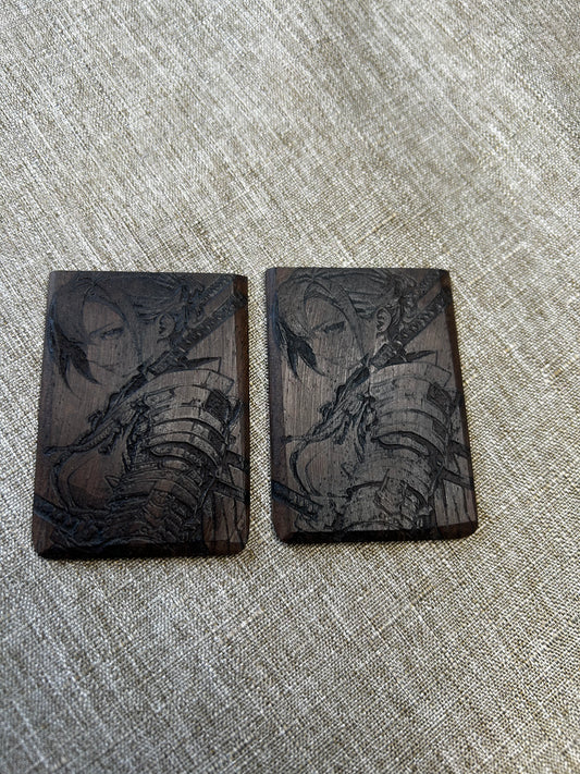 Orion II pro panels in engraved Samurai