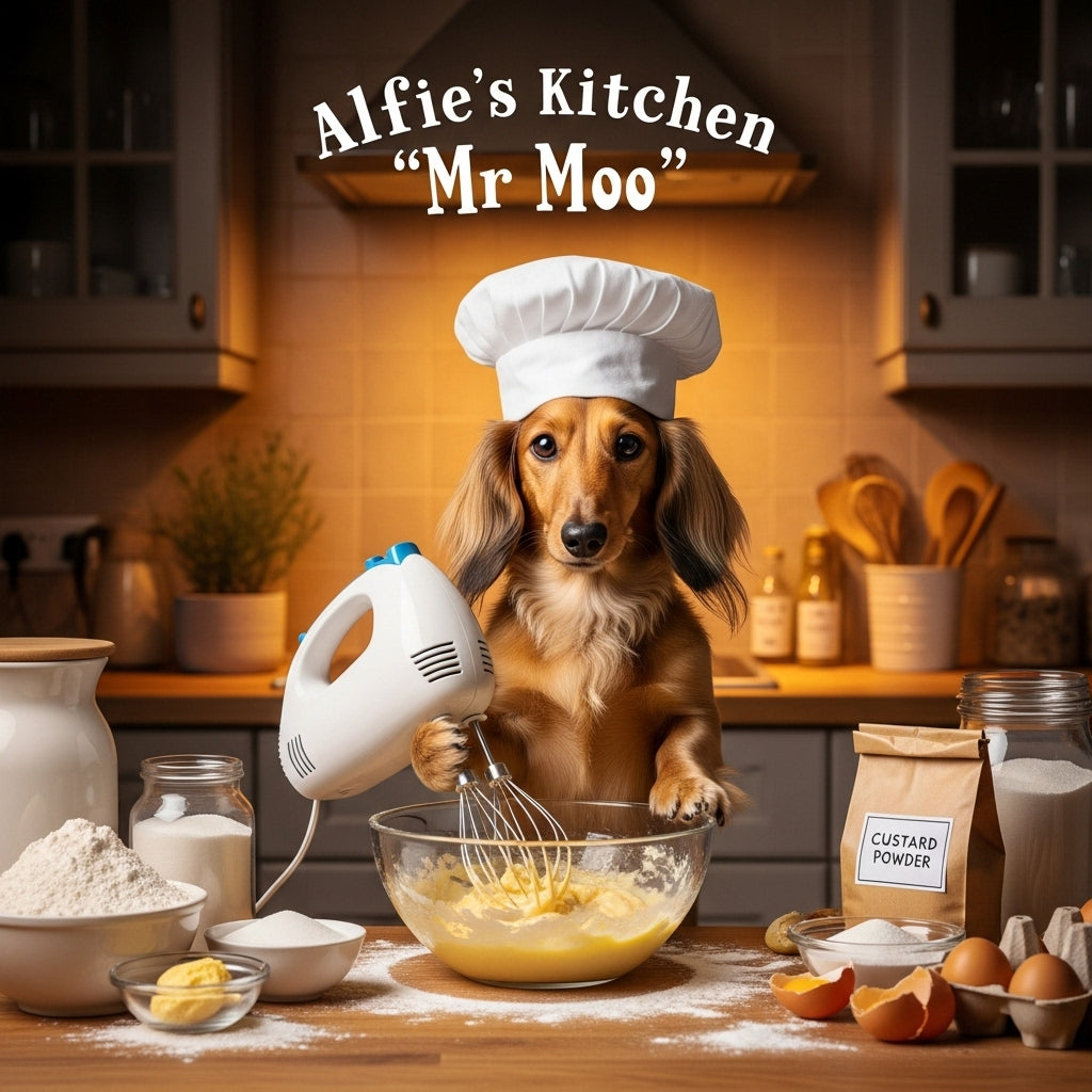 "MR Moo" A Custard Donut 30ml Longfill E-liquid Concentrate with Nixer Shot