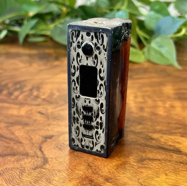 Evolv Dna100c single 21700 battery Stabwood hybrid Engraved - Vapesmarter.org