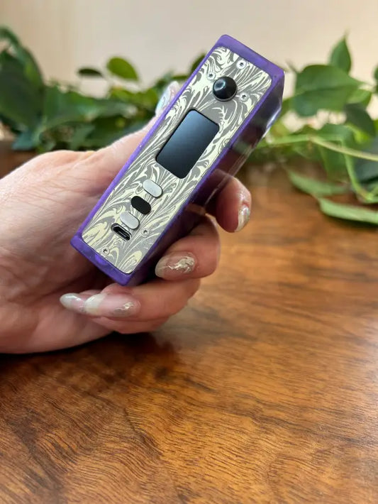 Evolv Dna75c single 18650 battery stabwood hybrid mod