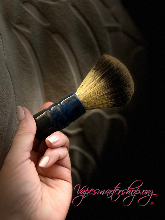 Resin hybrid shaving brush