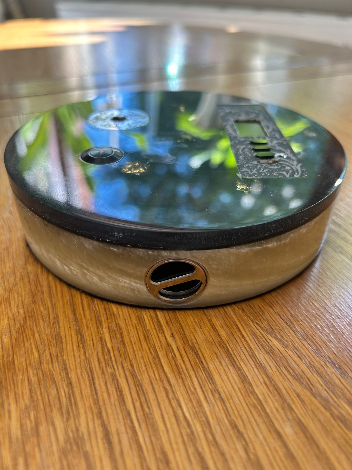 Evolv dna75 Single 18650 build stand ohm reader 22ct gold edition