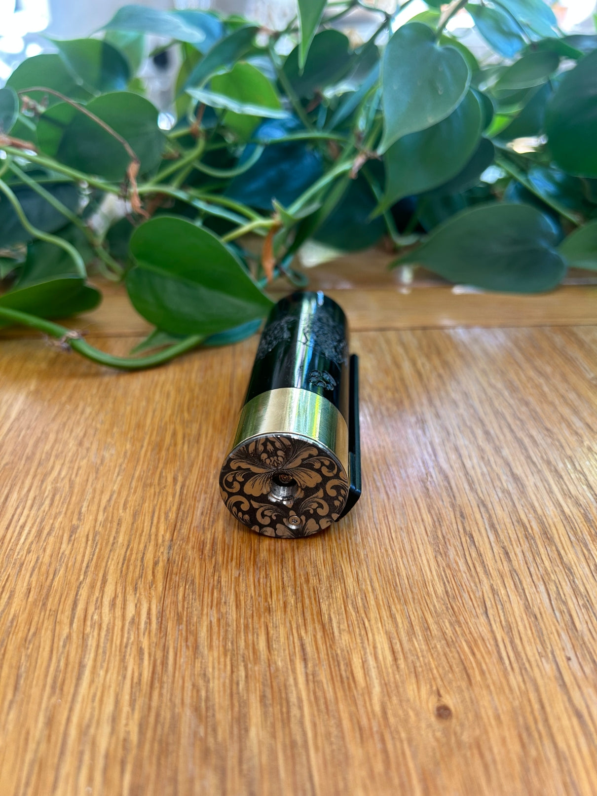 Side Fire single 21700 Battery mechanical mod 30mm  tank fitment Engraved
