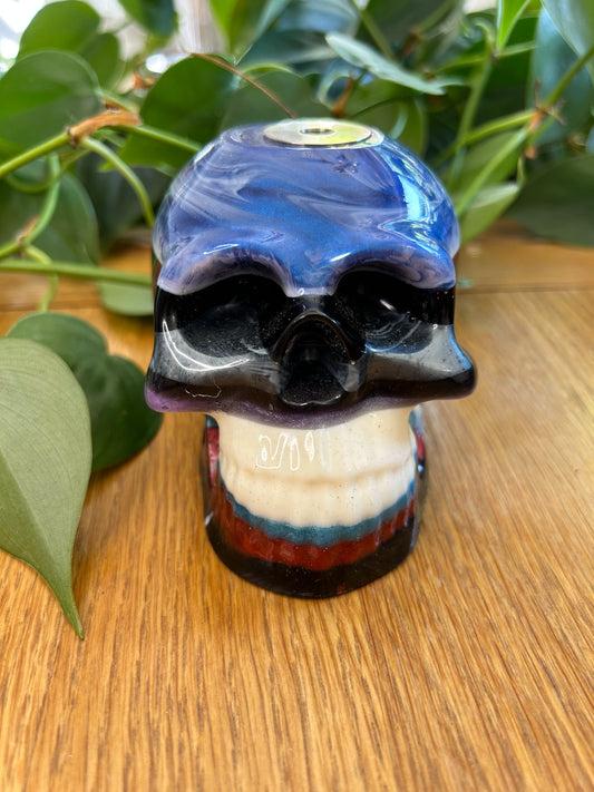 Skull 510 coil tank build stand